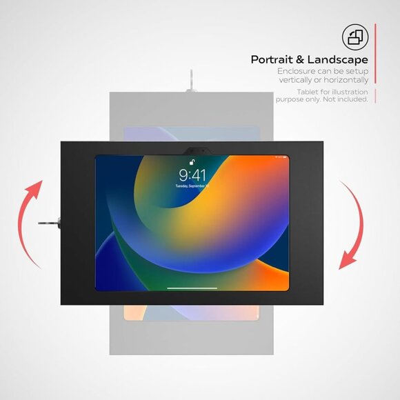 Anti-Theft Wall Mount for iPad 10th Gen 10.9" & A16 11" – Lockable Tablet Holder - Picture 7 of 9